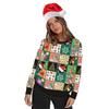 Colorful House Unisex's Ugly Christmas Jumper Sweater Printed Pullover, Halloween 3D Digital Print Sweatshirt