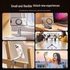 Magnetic Travel Phone Holder: Compact, Sturdy Tripod for Live Broadcasts and Desktop Use