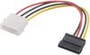 Audiophile SATA Power Conversion SATA Power Straight to IDE Set Cable, (15-Pin) Converter, 10-Piece
