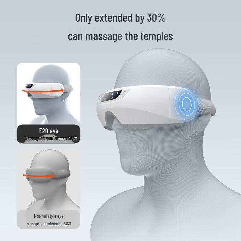 Dis Smart Foldable Eye Massager with Heat & Bluetooth Music CN Plug (adapter Included)