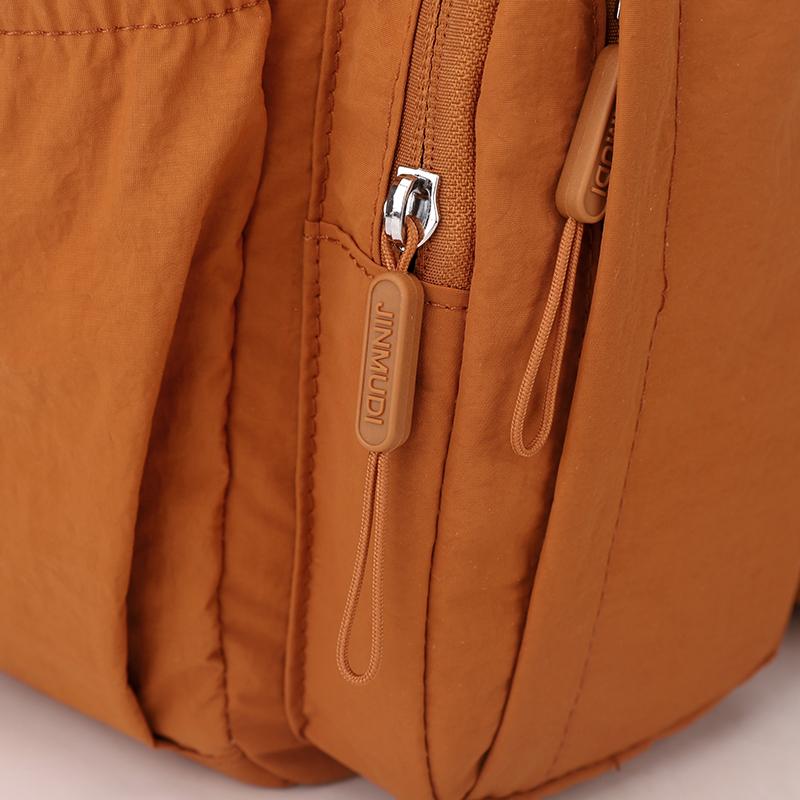 Waterproof Nylon Lightweight Large Capacity Multi-Pocket Backpack Women's Outdoor Travel Backpack