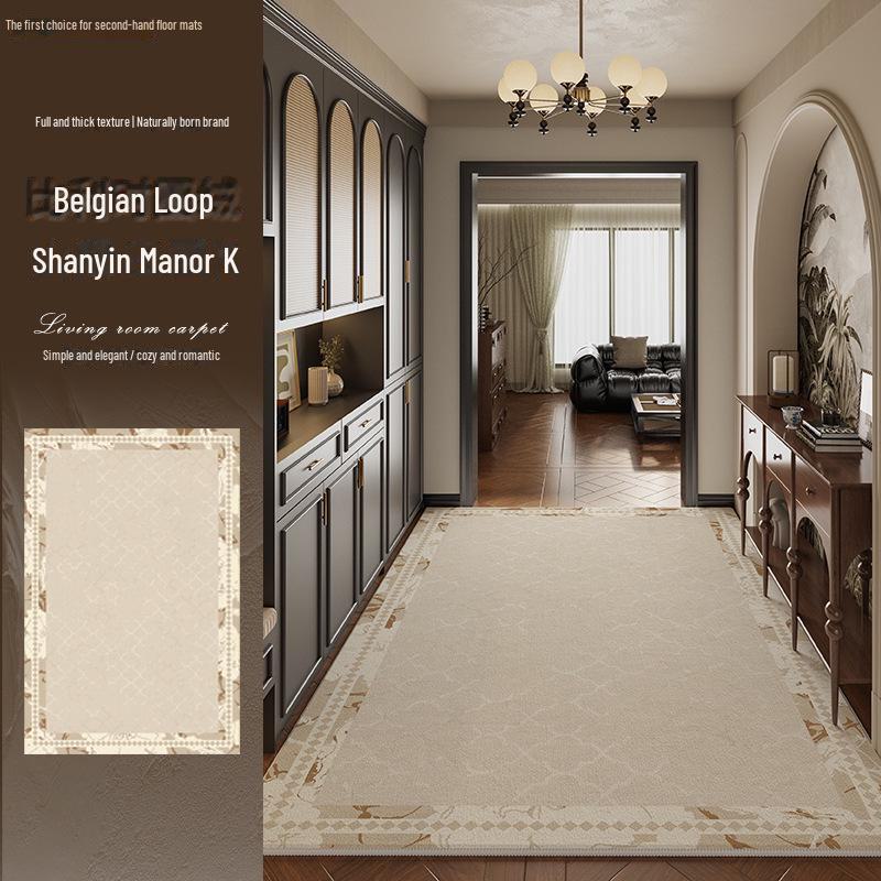 Dirt-Resistant Antique Entrance Porch Mat - Easy Maintenance, High-End Design