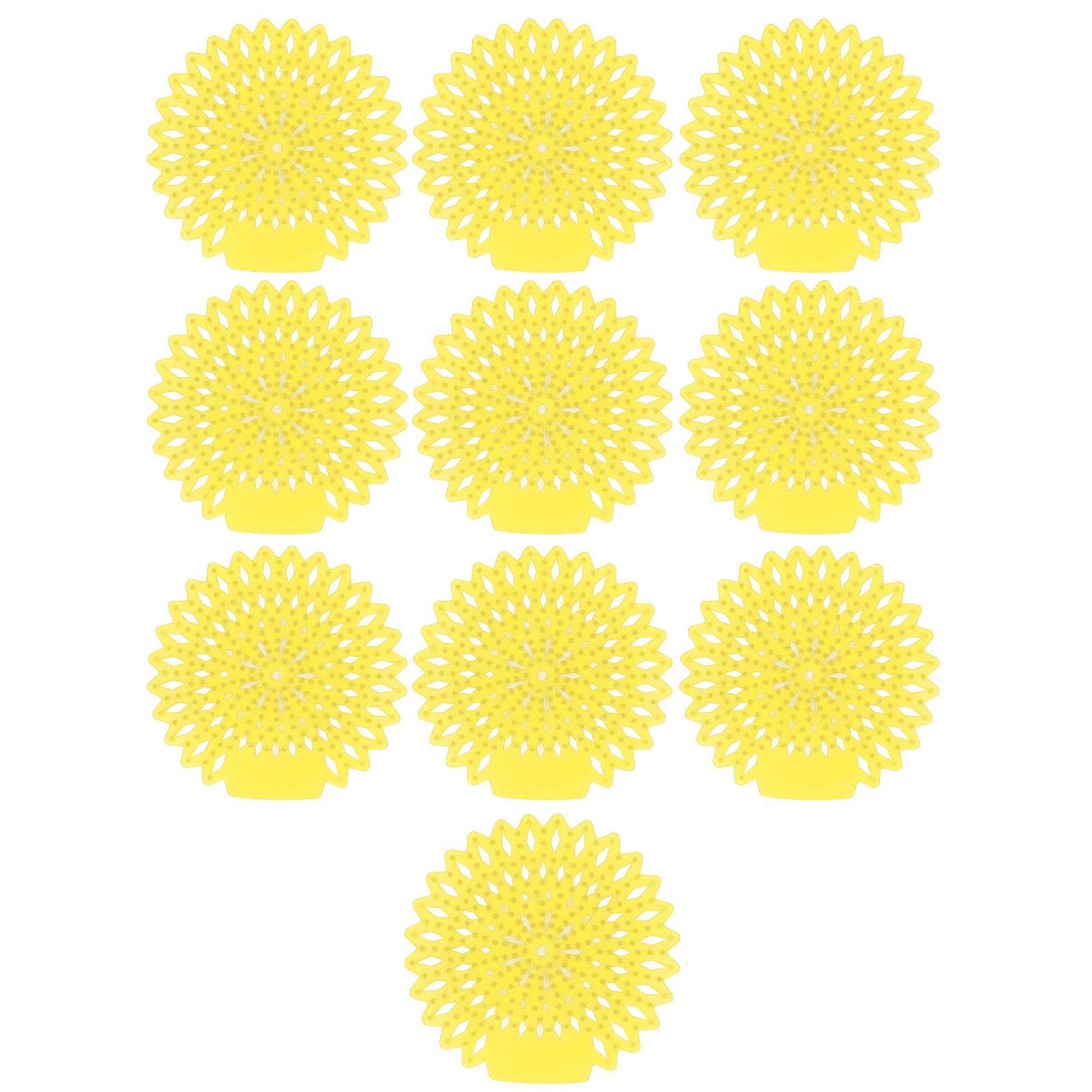 

10 шт. экраны для писсуара дезодорант брызгозащищенный длительный удаление запаха коврик для писсуара для туалета