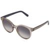 Salvatore Ferragamo Grey Gradient Round Sunglasses Sf833s 290 53