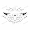 For Z900 Motorcycle Stickers Body Racing Decoration Fuel Tank  Fairing Windshield Helmet Reflective Anti-Water Stickers