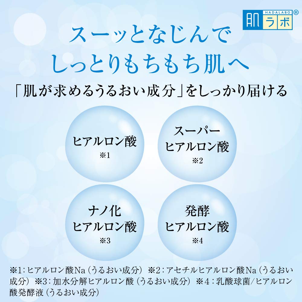 Hada Labo Gokujyun Lotion z Kwasem Hialuronowym Uzupełnienie x Saszetki Gokujyun (140ml 2) +