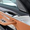 2 st Krom ABS Bil Interiör Dörrlås Knapp Panel Cover Trim Dekal Dekoration Auto Tillbehör För BMW 5-serie G30