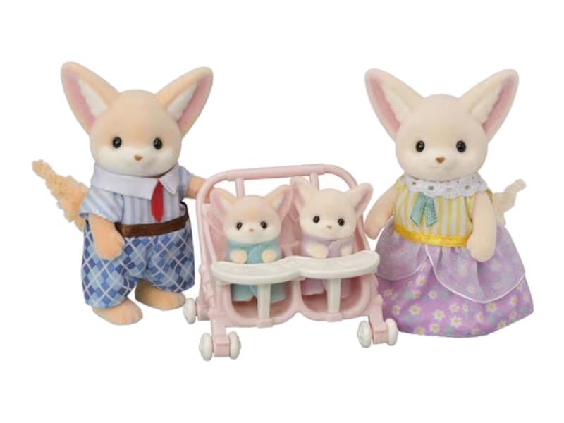 Familias Sylvanian 5696 familia de zorros 3+