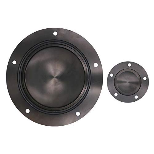 AQIMY CNC Aluminum Engine Derby & Timing Cover Set for Harley Road King, Electra Glide, and Dyna, Black, for Wear Resistance and Protection