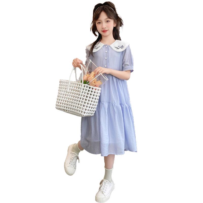 2026 Stylish Girls' Summer Princess Dress for Middle & Big Kids
