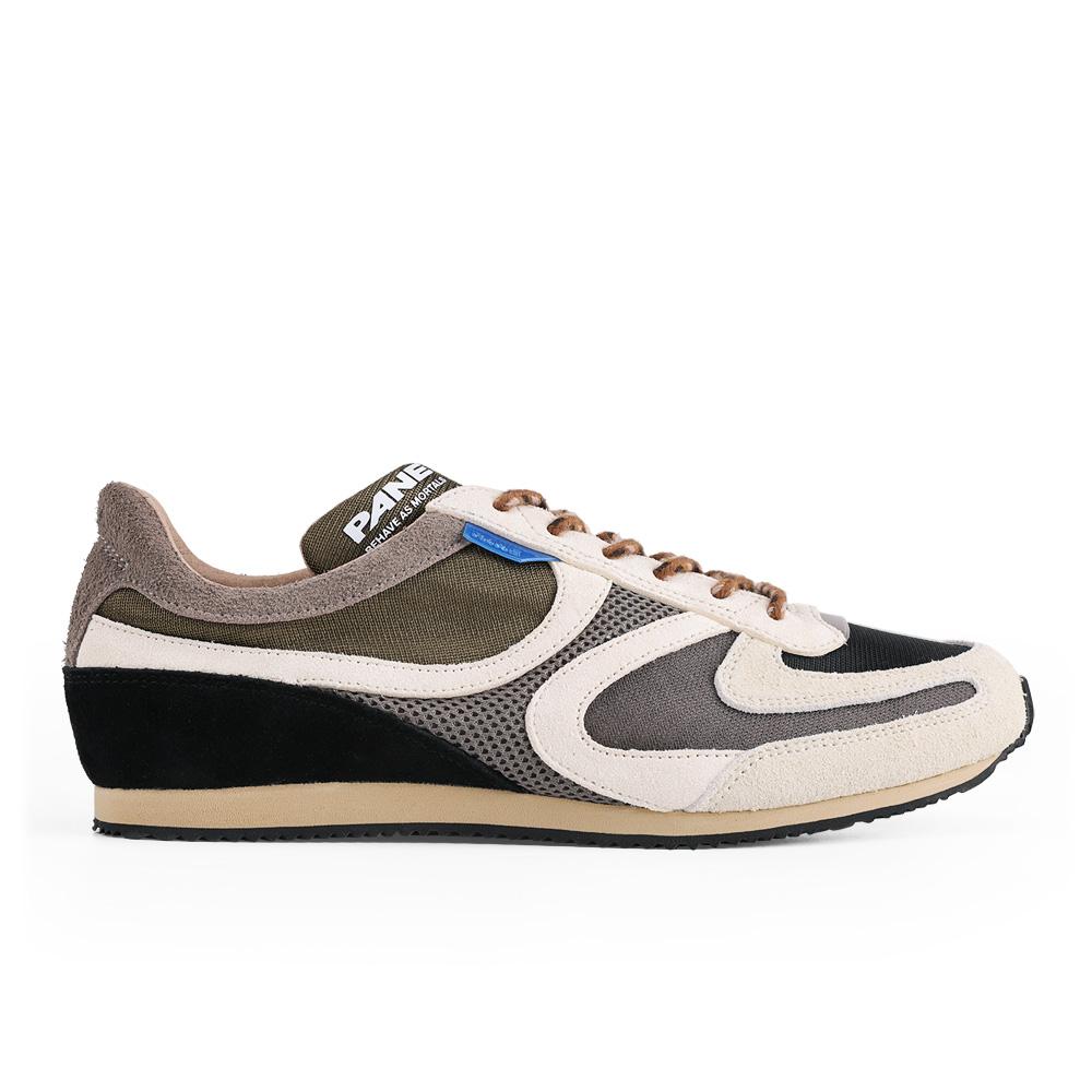 PANE RIVIERA RUN Kollektion Flechte Dämpfung Rutschfest Niedrig geschnitten Freizeit-Schuhe Unisex Schwarz Grau Beige PN5206KAH20B