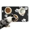 Absorbent Pet Placemat For Food And Water Bowl With Waterproof Quick-Dry Non-Slip Home Pet Mat for Kitchen Floor Dish Drinking