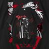 Anime Demon Slayer Uzui Tengen Print T-shirts Unisex Funny Ninja Mice Muki Muki Gym T Shirt Muscular Mouse UNSEIX Oversized TOP