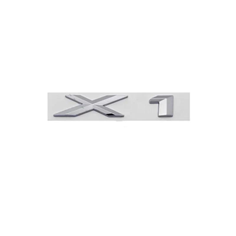ABS Badge Car Body Sticker Trunk Emblem for BMW X1 X3 X5 X6 GT Logo E46 E90 E60 F10 F11 F20 F30 G01 G20 Auto Accessories