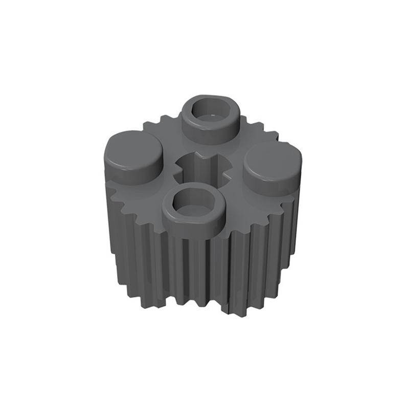 50pcs 92947 Round 2 X 2 Axle Hole Grille Bricks Collections Bulk Modular GBC Toys For Technical MOC DIY Building Blocks Compatib