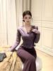 Set Top in Pizzo e Gonna a Sirena Spicy Girl: Chic Ensemble di Inizio Autunno