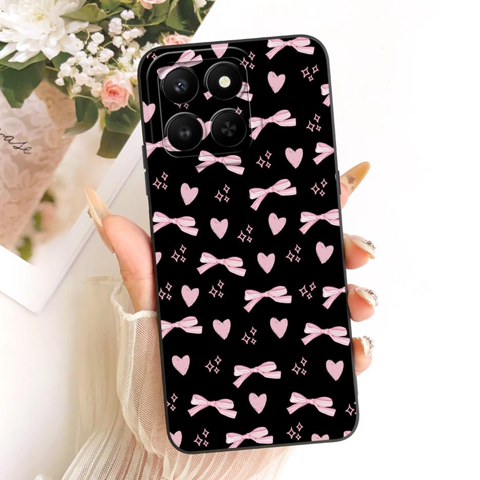 Etui For Honor 400 Smart 5G LGN-NX1 Urocze Śmieszne Kreskówkowe Pokrowiec Odporne na Wstrząsy Etui na Telefon Dla Honor X7d 4G HonorX7d 5G Miękkie Pokrowce Torby
