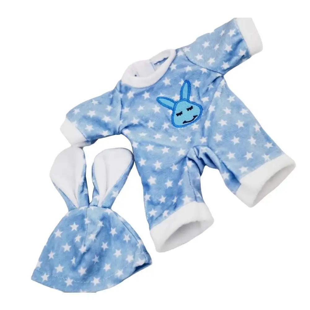30cm Doll Clothes Cute Rabbit Frog Casual Outfit For Simulation Doll Change A Suit Soft Cloth Doll Set Sweater Doll Accesso J4M3