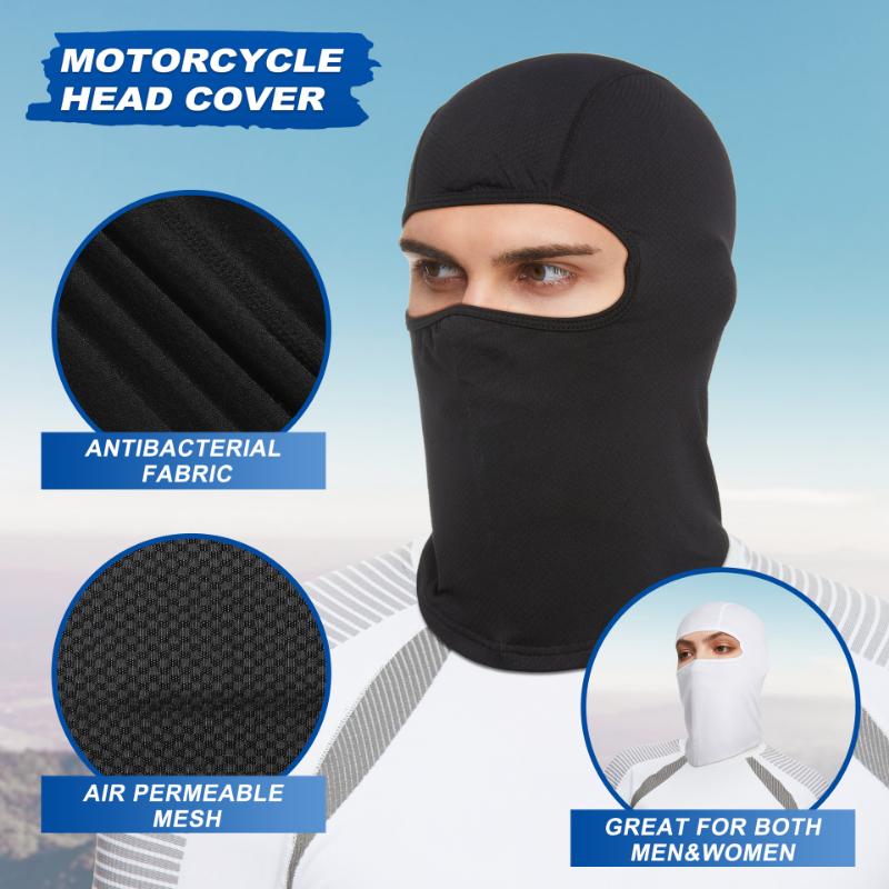 Cycling Motorcycle Face Mask Outdoor Sports Skullies Cap Hat Motocross Motorbike Helmet Moto Riding Neck Face Hood Moto Mask