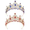 Luxurious Tiaras Women Crystal Crown Princess Headpiece for Bridal Parties and Birthday Celebrations