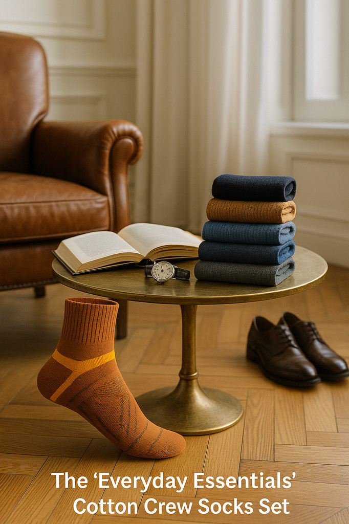 High Quality 5Pairs-pack Combed Cotton Men's Socks New Casual Breathable Active Socks Man Stripe Long Sock EUR 38-44