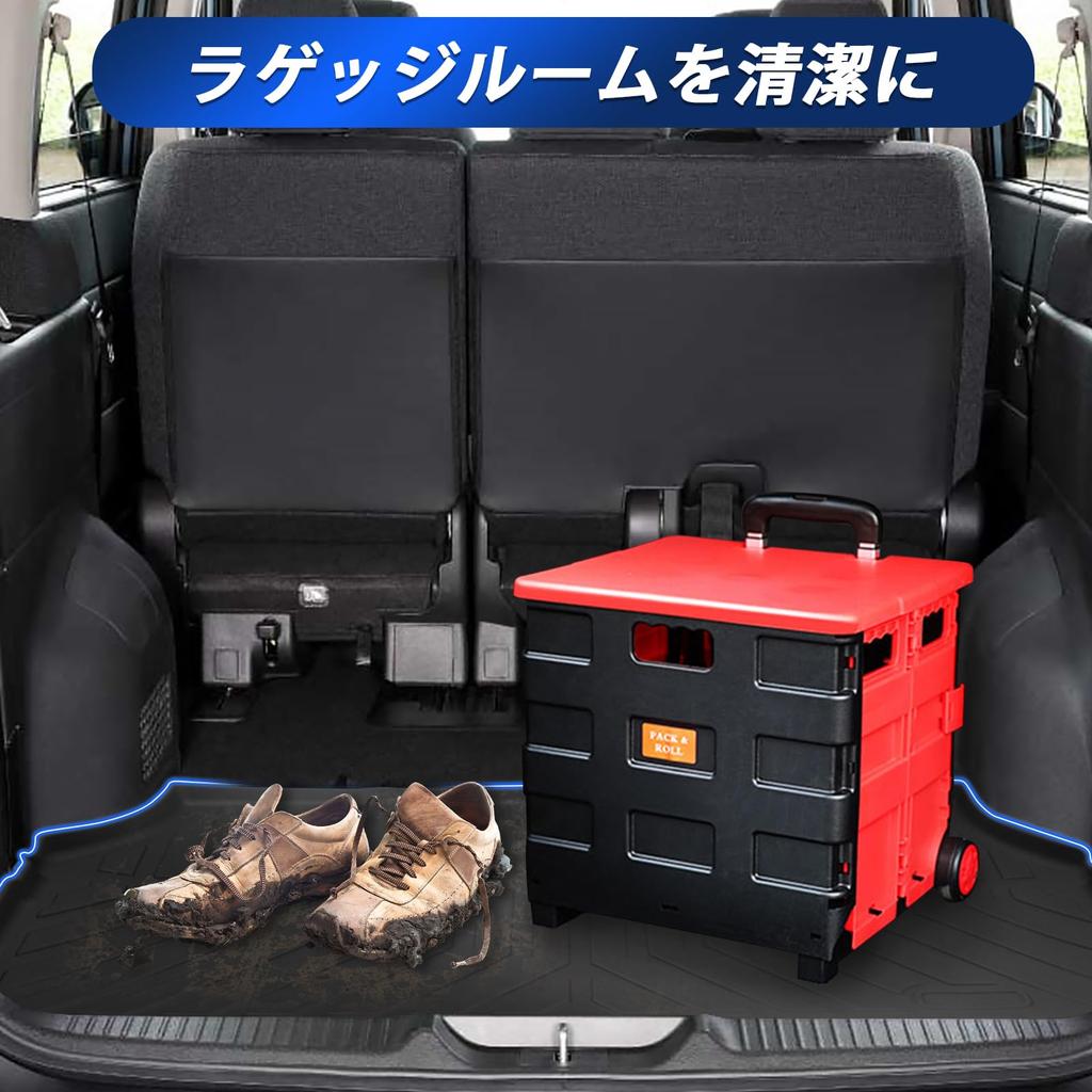 New Stepwgn RP6 RP7 RP8 Model Luggage Mat Design STEPWGN AIR SPADA Trunk Mat Luggage Tray TPE Material Abrasion Stain Resistant 3D Cargo Mat Rubber
