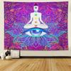 Sieben Chakra Wandteppich Yoga Meditation Wandteppich Buntes Mandala Indisch Hippie Wandteppich Wandbehang für Wohnzimmer Schlafzimmer