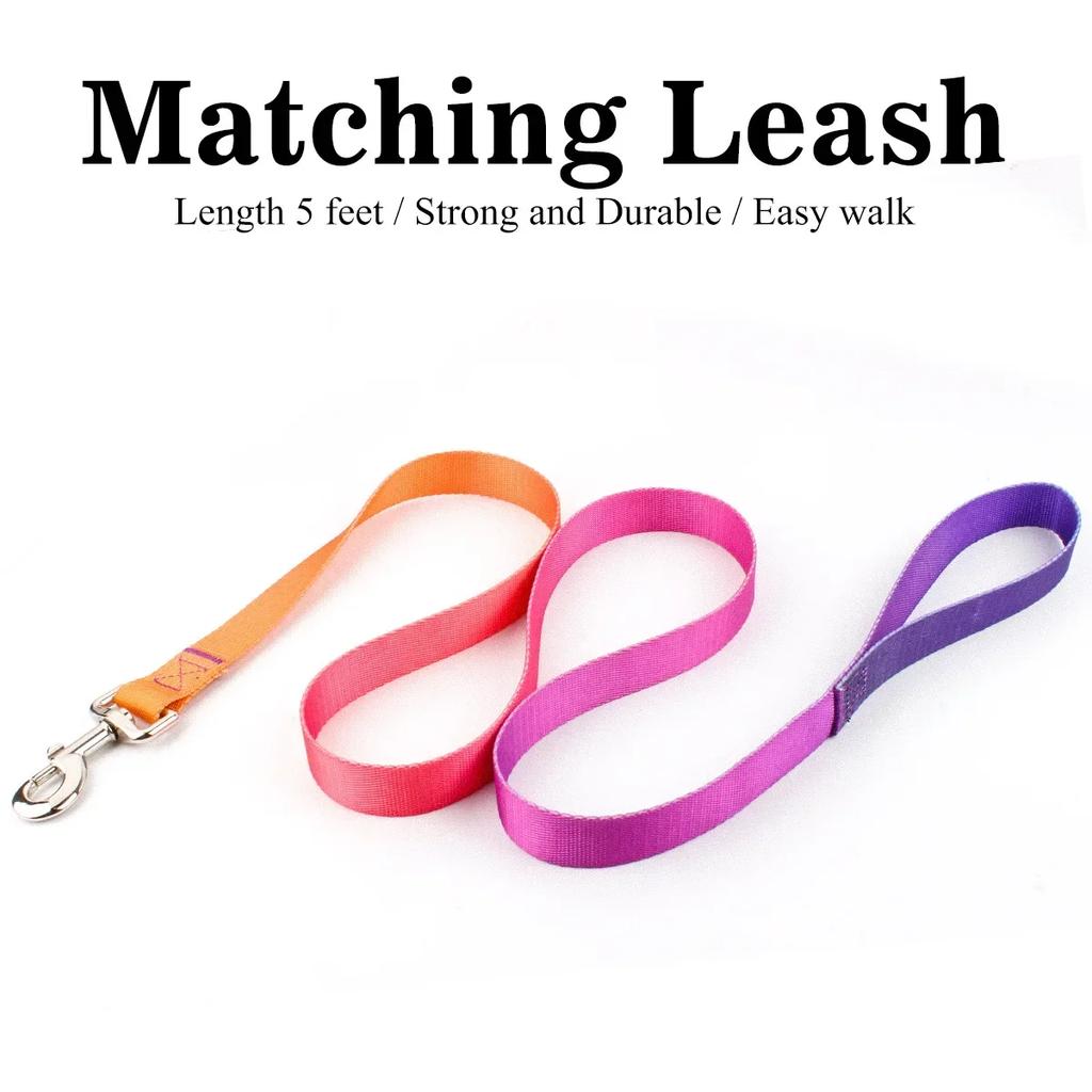 Personalized Cat Collar Adjustable Leather Nylon Pet Cats Necklace Custom Puppy Kitten Name Collars Anti-lost Cat Accessories