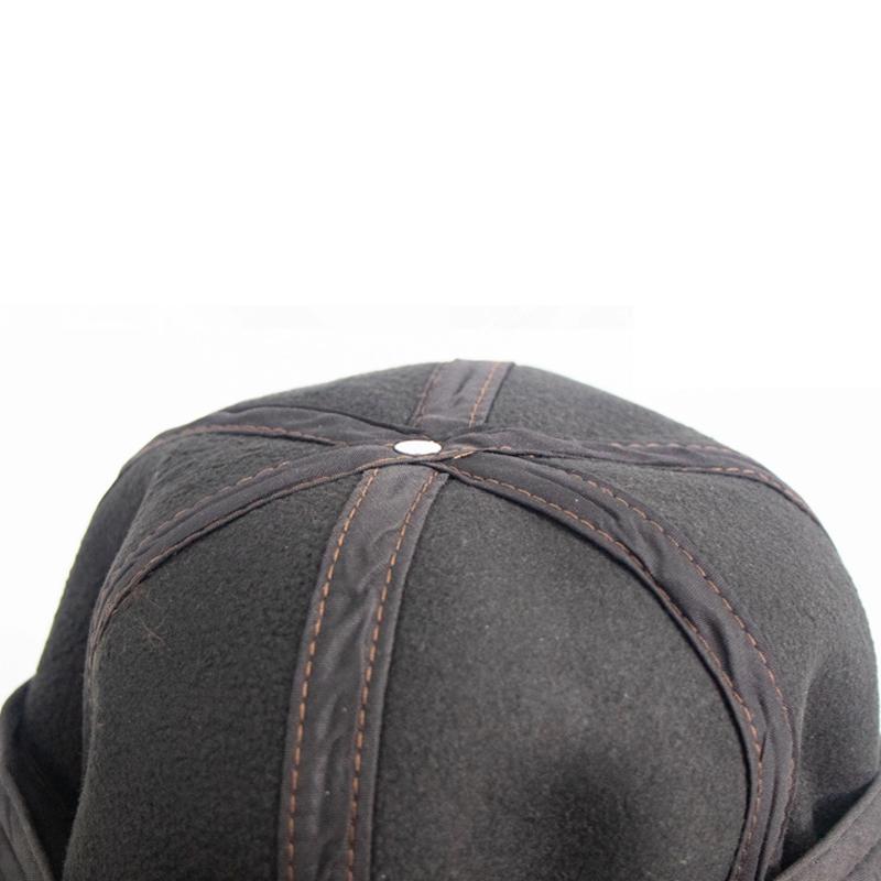 Spring Autumn PU Baseball Cap Men's Cap