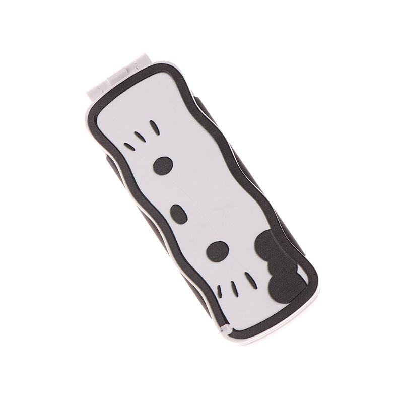 Mini Hair Brush Folding Massage Comb Head Massage Anti-Static Portable Travel Hair Brush Girl Hair Combs With Mirror