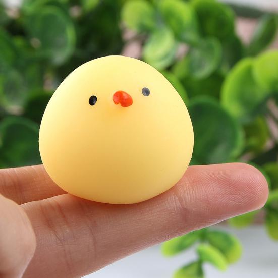 Søt tegneseriekatt Squishy leketøy Stressrelief Myk minidyrklemmelekegave