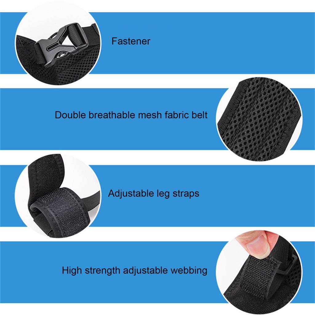 Senior Dog Leg Brace Carry Sling for Back Leg Adjustable Lift Harness for Long Trip Injuries Dog Joint Recovery Device