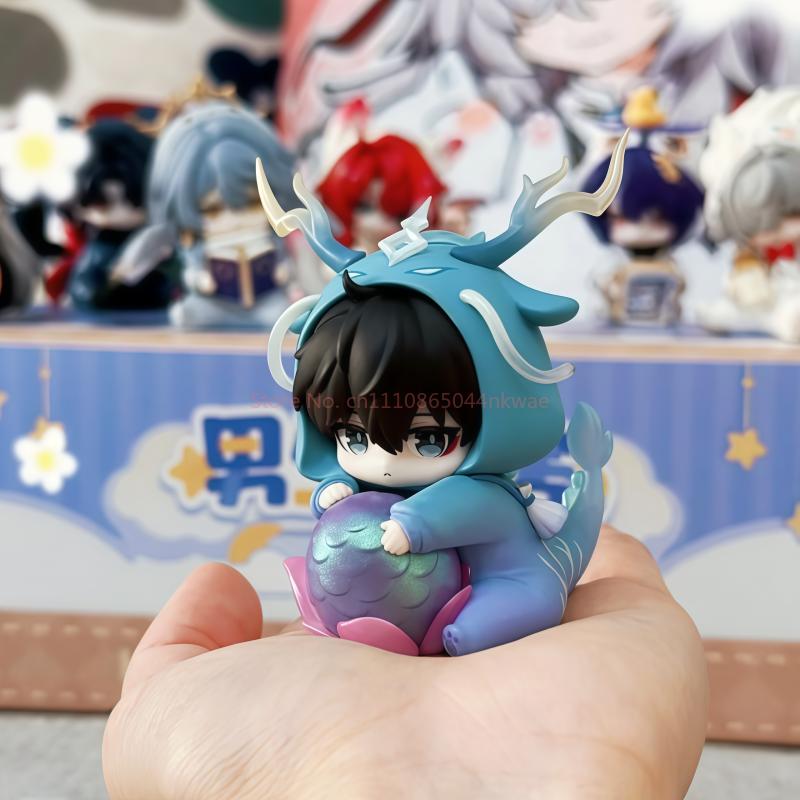 Honkai Star Rail Male Dormitory Series Blind Box Q.Ver Cute Mini Cartoon Figure Sunday Dan Heng Blade Aventurine Surprise Gift