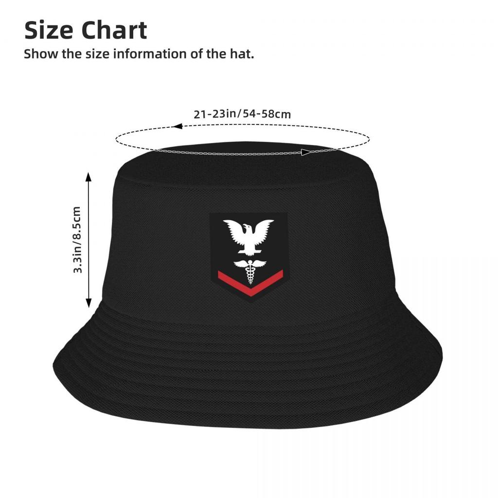 Nowy żołnierz szpitala HM3 trzeciej klasy kapelusz typu Bucket kapelusz typu Bobble wspinaczka górska krem ​​do opalania czapka damska unisex
