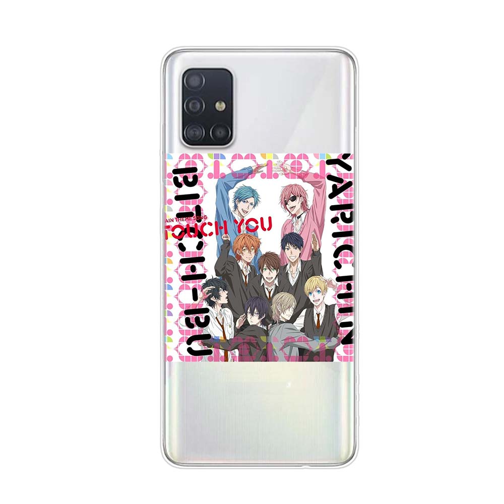 Anime Yarichin Club Pro Samsung Galaxy A01 A11 A12 A22 A21S A31 A41 A42 A51 A71 A32 A52 A72 A02S Silikonový kryt na telefon
