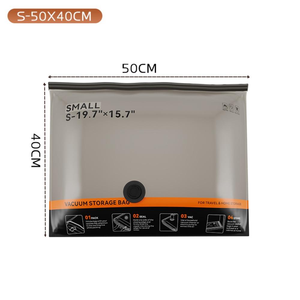 Space Saving Vacuum Compression Bag Double Seal Compression Bag Vacuum Storage Bag  Home Closet