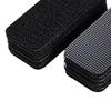 20 Pairs Heavy Duty Fastener Tape Self Adhesive Interlocking Strip Damage-Free Multifunction Car Foot Mat Carpet Fixing Sticker