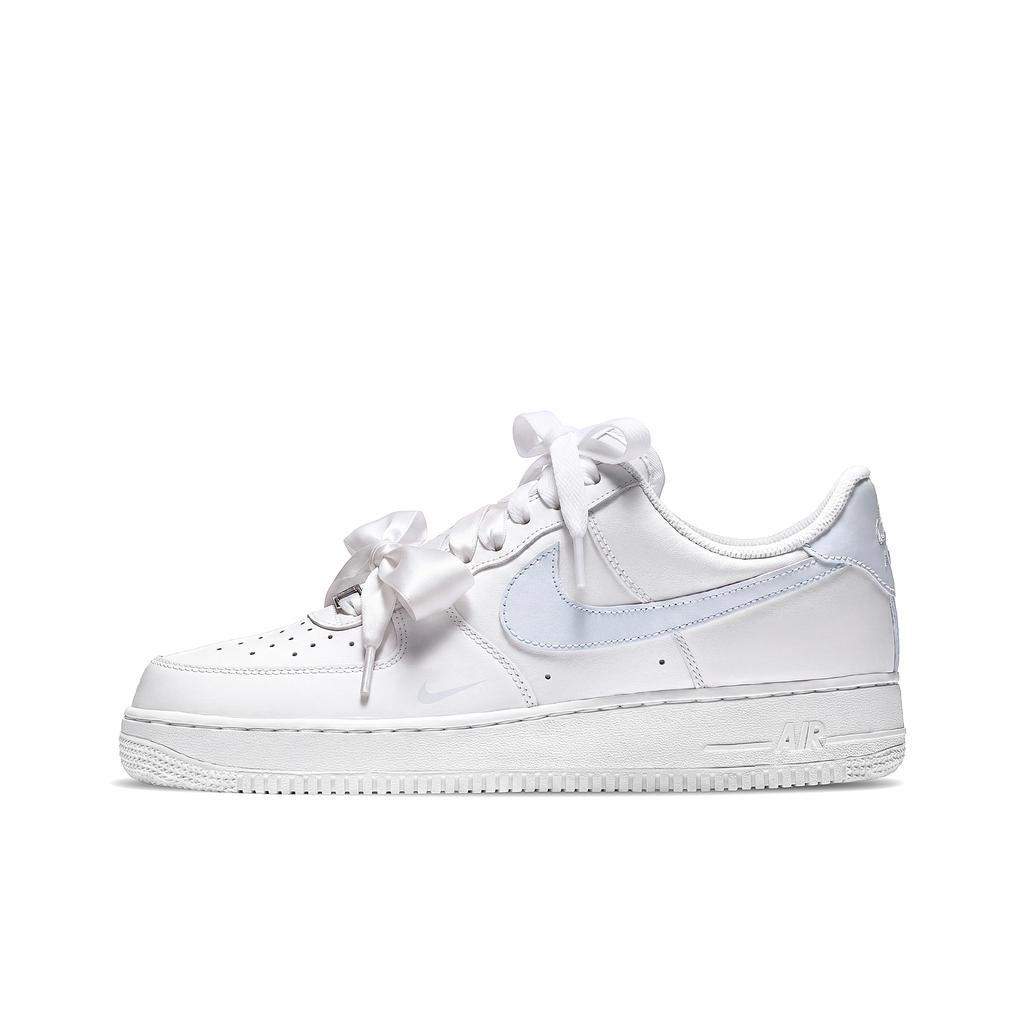 Nike Air Force 1 Shopping Bag Slip Resistant Height Increasing Abrasion Resistant Low top Skateboard Shoes Women's HV2511-100(Team2362-S-BOX)
