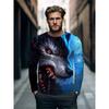 Animal Print Men's Long Sleeve T-shirt Spring And Autumn Men's Daily Casual Top 3D Wolf Print Men's Fashion Long Sleeve T-shirt