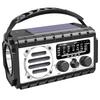 Emergency Hand Crank Radio 20000mAh Portable Weather Radio with Flashlight Reading Lamp SOS Alarm Solar Radio for Emergency/Home