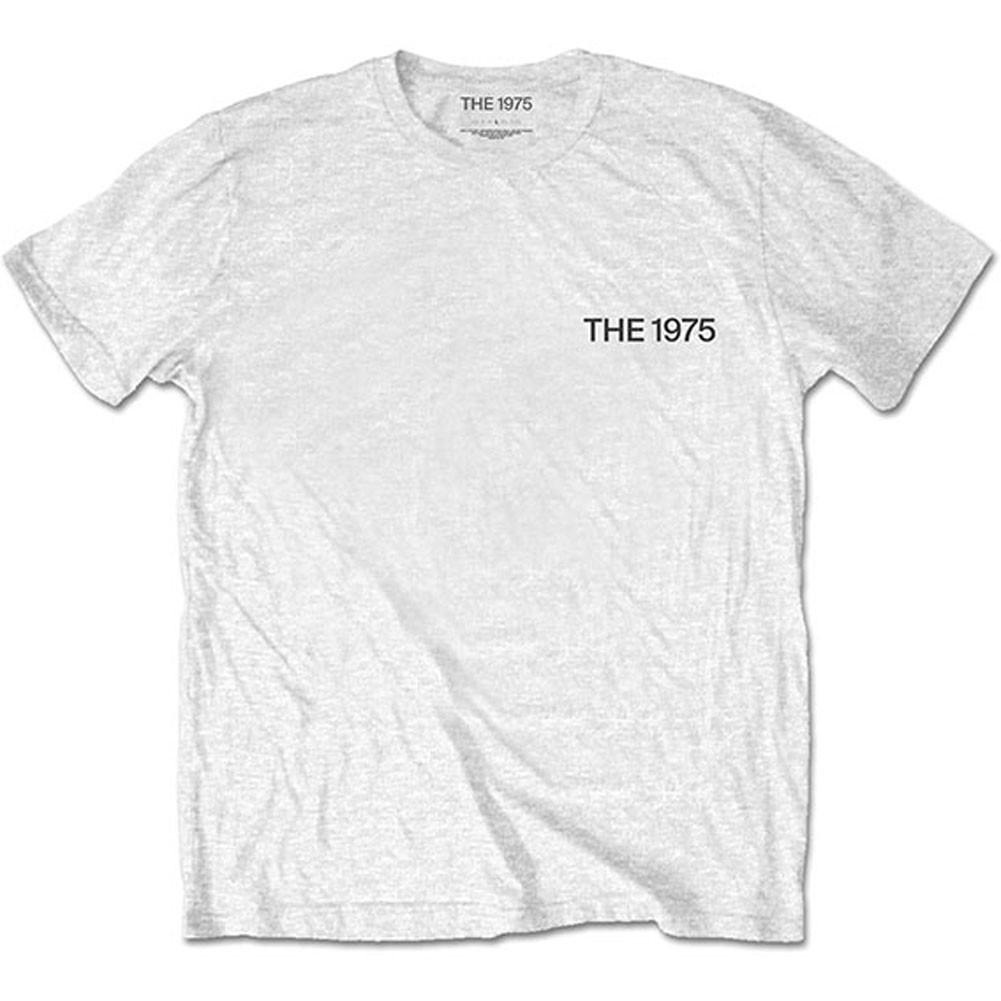 Men s 1975 ABIIOR Teddy (Back Print) Slim Fit T-shirt XX-Large White 4XL