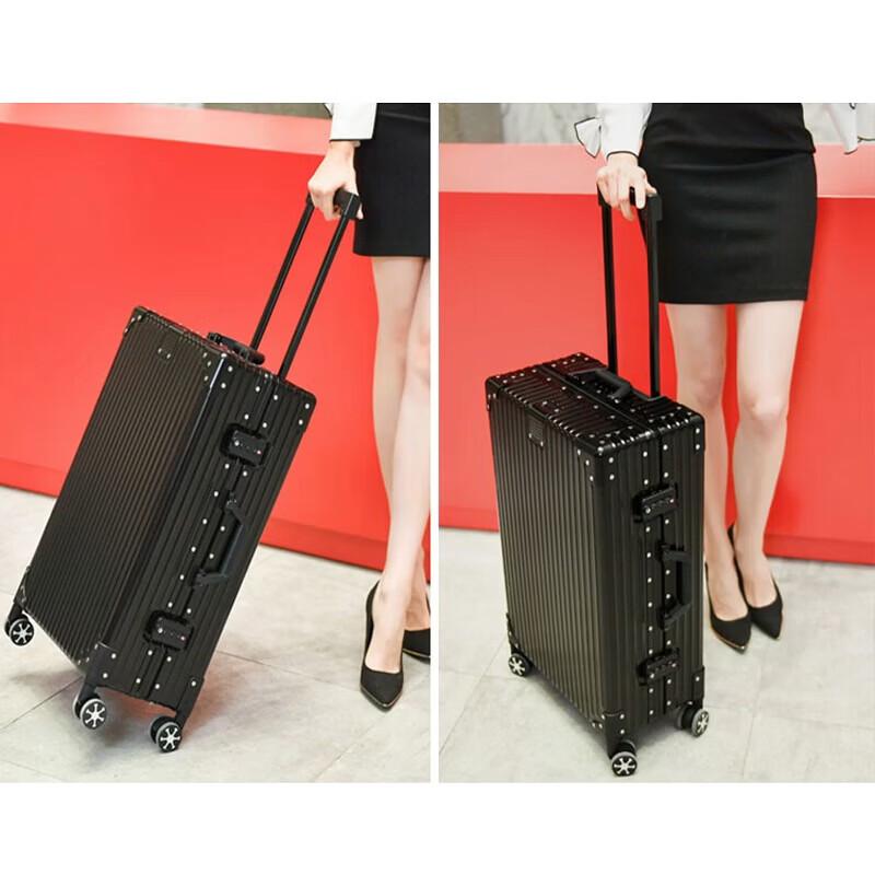 BATANUV F1805 Aluminum Frame Hardshell Suitcase