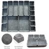 16 Stück/Set Kreativer Schubladen-Organizer Nahtlose Desktop-Kleinteilebox Kosmetik-Organizer