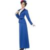 Smiffys Womens/Ladies Victorian Nanny Plus Costume Set