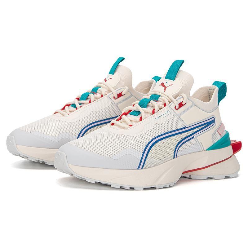 Puma Pwrframe OP-1 Trail Off Fabric Synthetic Leather TPU Sports Casual Low-Top Lifestyle Shoes Unisex sneaker White Gray 387639-03