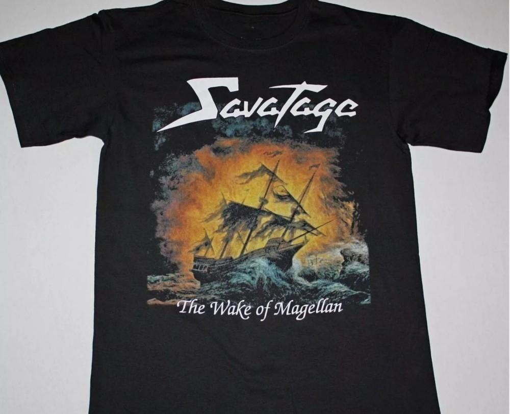 SAVATAGE MAGELLAN_S Пробуждение Хлопок Черный Для Мужчин Футболка S-5XL Унисекс Футболка XXXL 1870₽