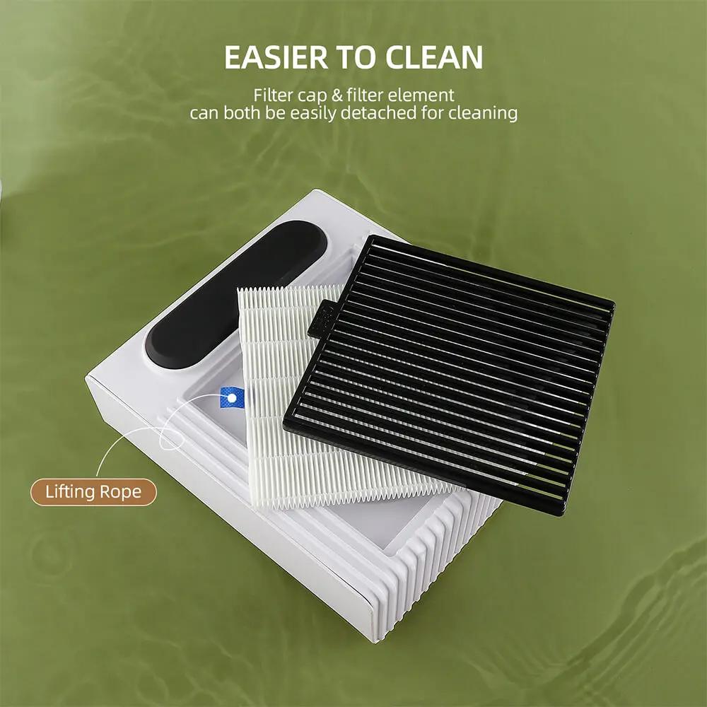 2 Pieces Filters for Nail Dust Collector Manicure Machine 858-1 Original Accessories Screen Plate