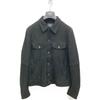EMMETI Goat Suede JACK CAMO Denim Jacket Jacket 50 blackUsed