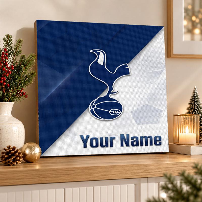 Tottenham Hotspur FC Custom Name Text 5D Diamond Painting Kit DIY Full Drill Diamond Art Decoration
