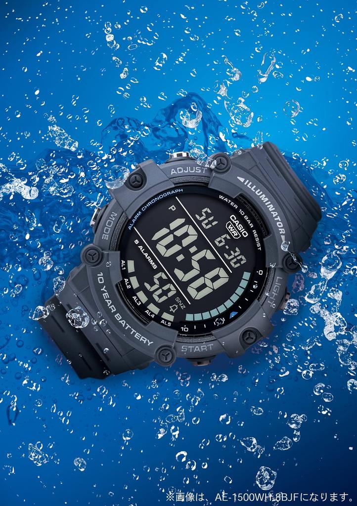 Casio Collection AE-1500WH-1AJF Herren Armbanduhr Schwarz